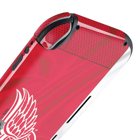 NHL Detroit Red Wings Home Jersey Nintendo Switch Lite Skin